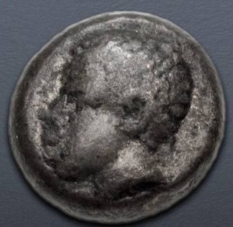 A Person, ca. 480 BCE   (Lesbos - Koinon mint -  BI Twelfth Stater – Sixth Shekel)